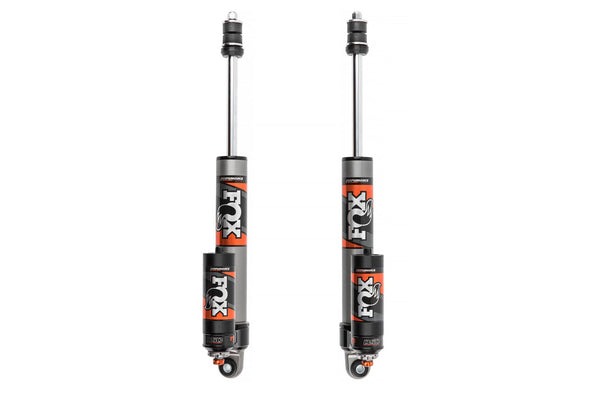 FOX 2.5 Rear Shocks w/ DSC Reservoir | 0-1.5 Inch Lift | Performance Elite Series | Ram 2500 (14-23) and 3500 (13-23) 4WD