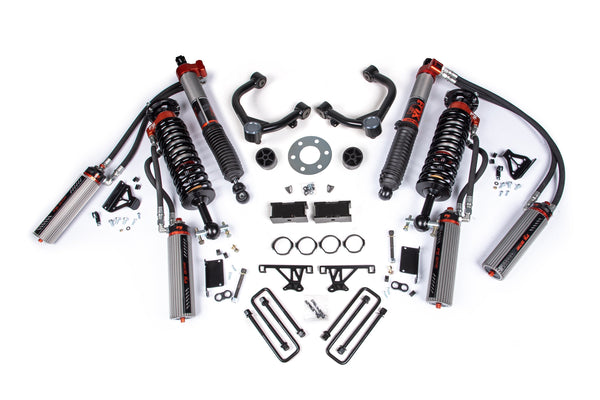 3.5 inch lift kit | Fox Factory Race 3.0 IBP Coil Over front, 3.0 IBP rear | 2019-2024 GM 1500 Non-Trail boss/AT4 | 4wd