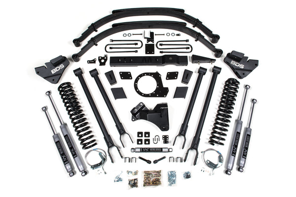 8 Inch Lift Kit | 4-Link Conversion | Ford F250/F350 Super Duty (17-19) 4WD | Diesel