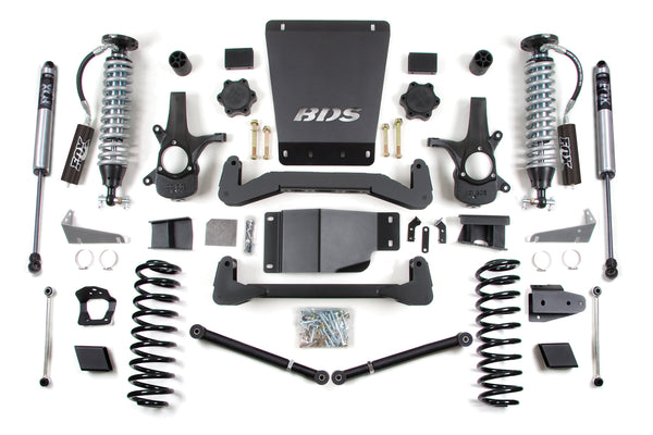 6 Inch Lift Kit | FOX 2.5 Coil-Over | Chevy/GMC Avalanche, Surburban, Tahoe, or Yukon 1500 (07-14) 4WD