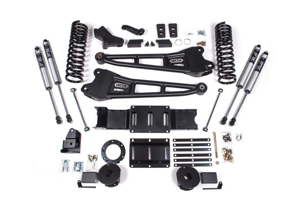 5.5 Inch Lift Kit w/ Radius Arm | Ram 2500 w/ Rear Air Ride (19-24) 4WD | Gas