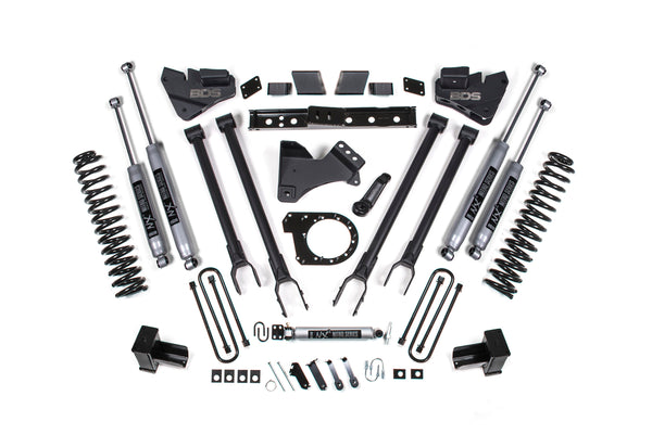 7 Inch Lift Kit w/ 4-Link | Ford F250/F350 Super Duty (20-22) 4WD | Diesel