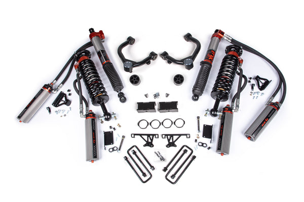 3.5 inch lift kit | Fox Factory Race 3.0 IBP Coil Over front, 3.0 IBP rear | 2019-2024 GM 1500 Non-Trail boss/AT4 | 4wd