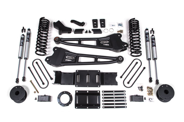 4 Inch Lift Kit w/ Radius Arm | Ram 3500 w/ Rear Air Ride (19-23) 4WD