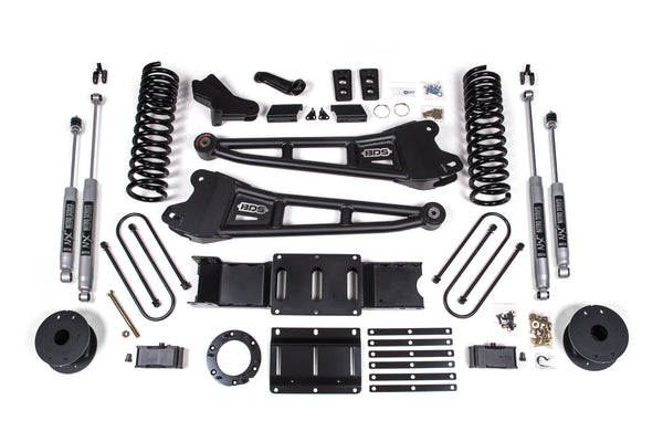 4 Inch Lift Kit w/ Radius Arm | Ram 3500 w/ Rear Air Ride (19-23) 4WD