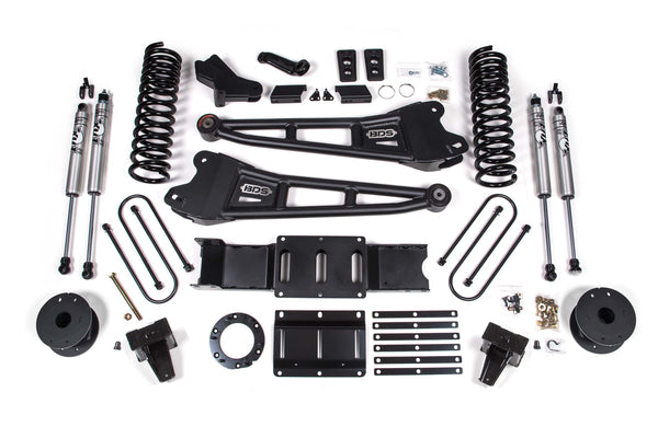 5.5 Inch Lift Kit w/ Radius Arm | Ram 3500 w/ Rear Air Ride (19-23) 4WD | Gas