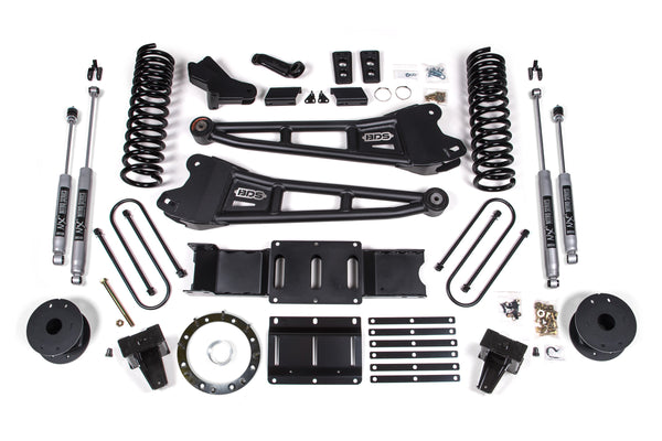 6 Inch Lift Kit w/ Radius Arm | Ram 3500 w/ Rear Air Ride (19-23) 4WD | Diesel