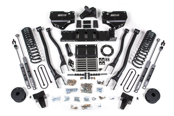 6 Inch Lift Kit w/ 4-Link | Ram 3500 w/ Rear Air Ride (19-23) 4WD | Diesel