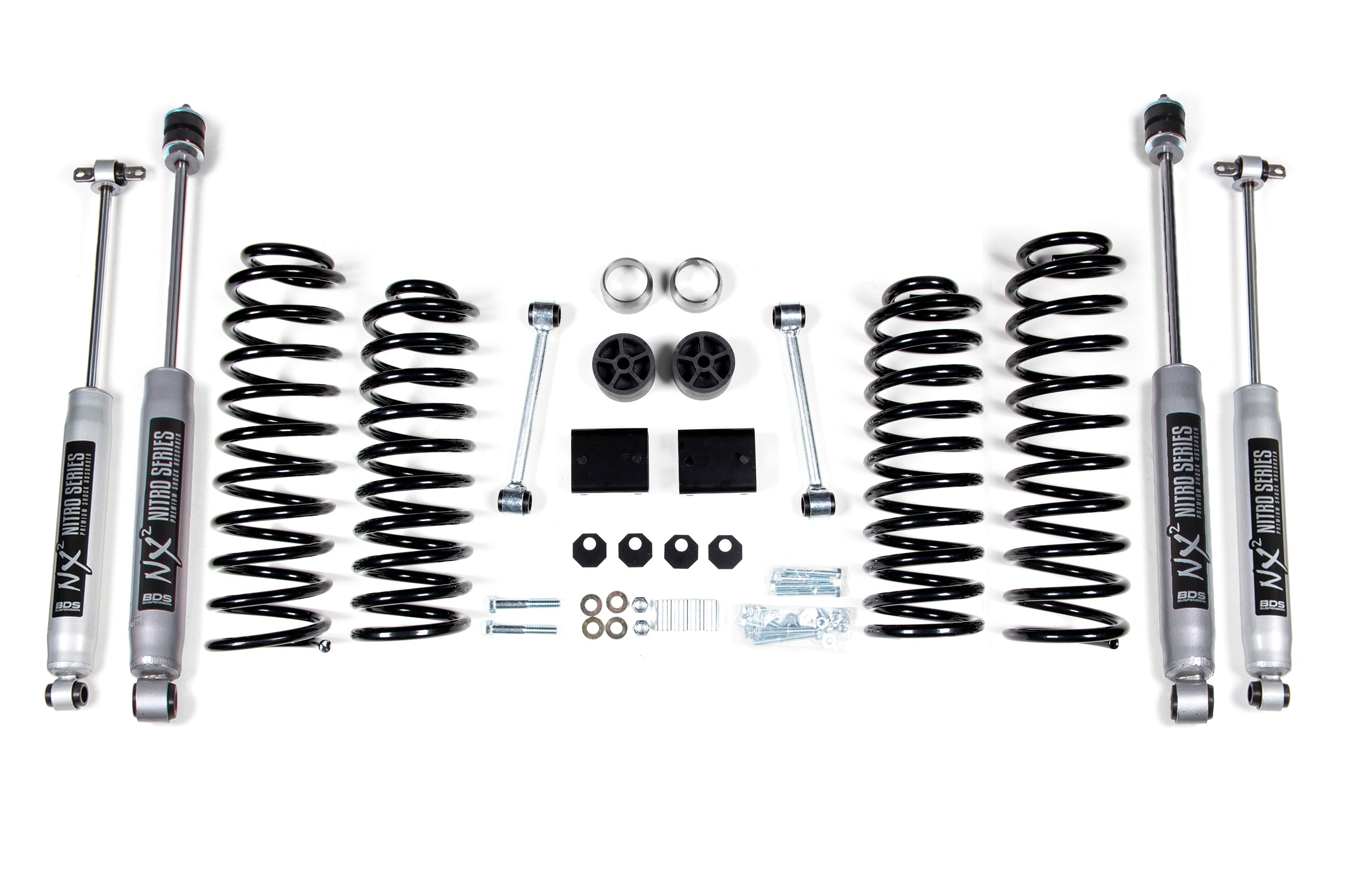 2 Inch Lift Kit | Coil Spring | Jeep Wrangler JK (12-18) 4-Door – BDS ...