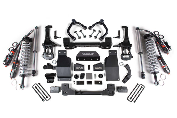 4 Inch Lift Kit | FOX 2.5 Performance Elite Coil-Over | Chevy Silverado or GMC Sierra 1500 (19-23) 4WD | Diesel