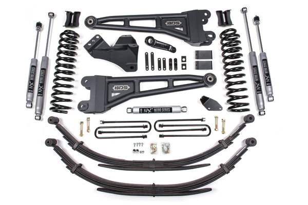 4 Inch Lift Kit w/ Radius Arm | Ford F250/F350 Super Duty (05-07) 4WD | Diesel